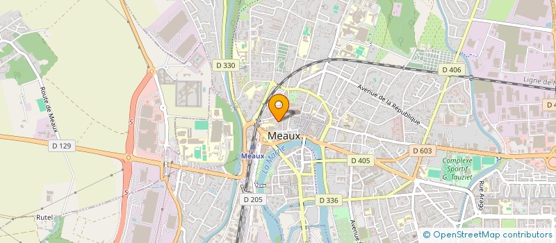 localisation de l'entreprise BAITY5  MEAUX