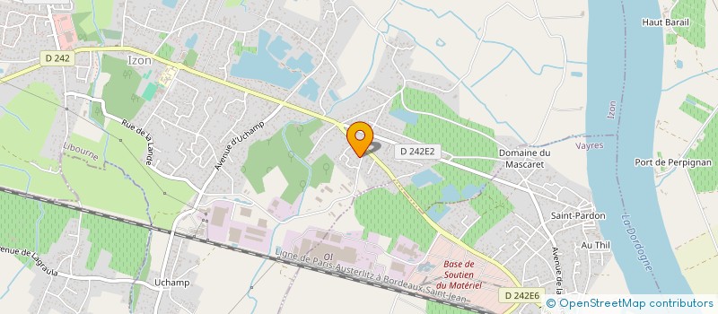 localisation de l'entreprise BAIXAS IMMO  IZON