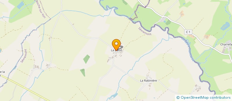 localisation de l'entreprise BAJ SERVICE  SEVREMONT