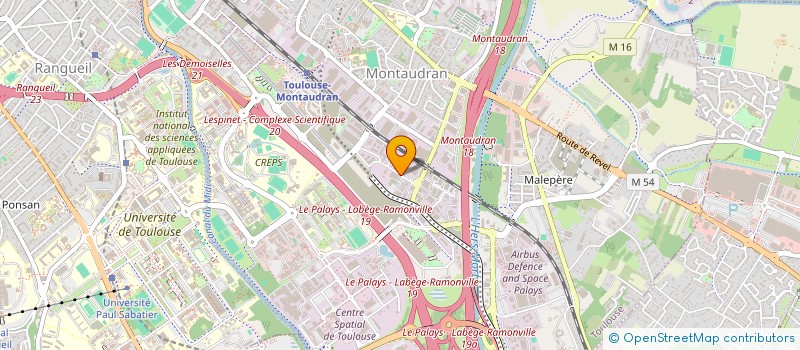 localisation de l'entreprise BAJ3  TOULOUSE