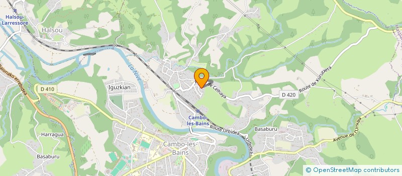 localisation de l'entreprise BAJA  CAMBO-LES-BAINS