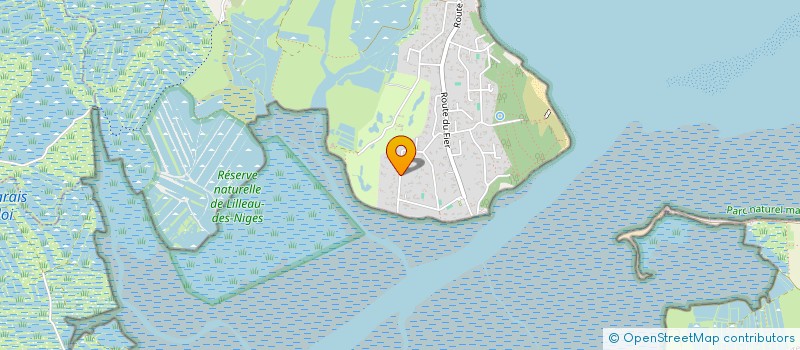 localisation de l'entreprise BAJA DU FIER  LES PORTES-EN-RE