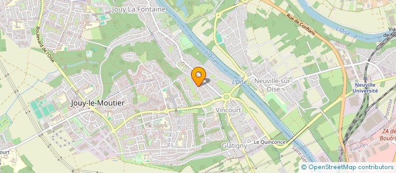 localisation de l'entreprise BAJADDI CONSULTING  JOUY-LE-MOUTIER