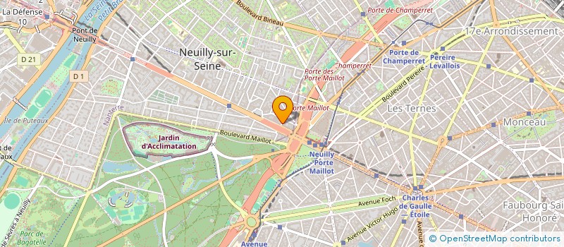 localisation de l'entreprise BAJAFI à NEUILLY-SUR-SEINE