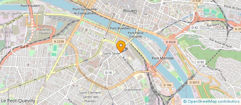 localisation de l'entreprise BAJBAC FRANCE à ROUEN