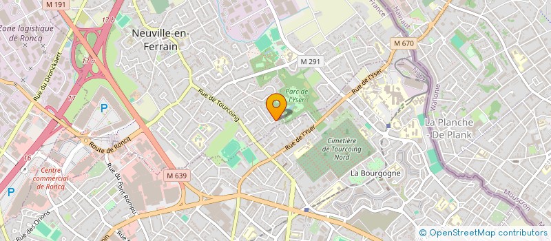 localisation de l'entreprise BAJDUB à NEUVILLE-EN-FERRAIN