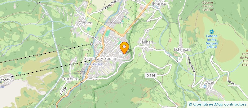 localisation de l'entreprise BAJE EVENT  SAINT-LARY-SOULAN