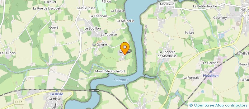 localisation de l'entreprise BAJEAF à PLOUER-SUR-RANCE