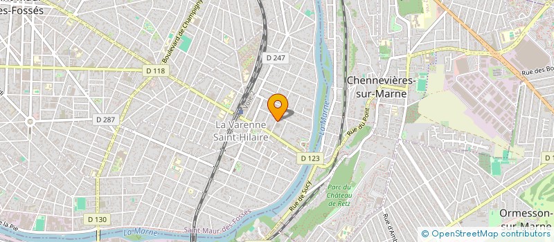 localisation de l'entreprise BAJEINVEST à SAINT-MAUR-DES-FOSSES