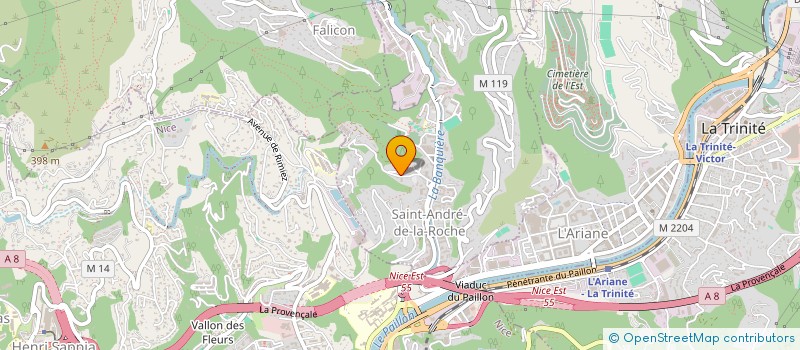 localisation de l'entreprise BAJER  SAINT-ANDRE-DE-LA-ROCHE