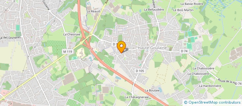localisation de l'entreprise BAJIMO à HAUTE-GOULAINE