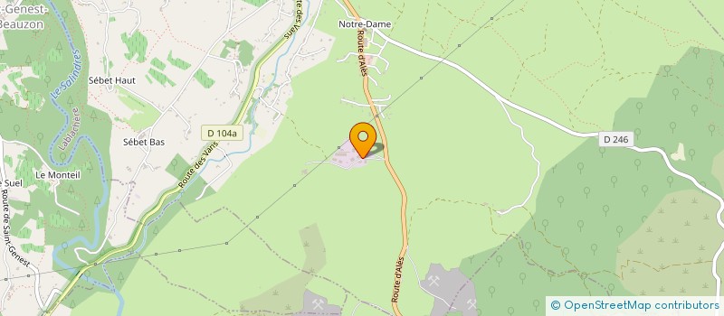 localisation de l'entreprise BAJOMAP  LABLACHERE