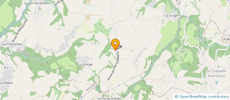 localisation de l'entreprise BAJOREK TP  ARBUSIGNY