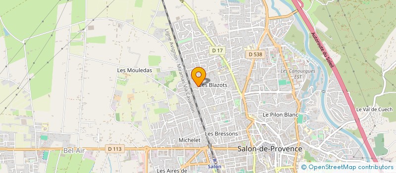 localisation de l'entreprise BAJULINA  SALON-DE-PROVENCE