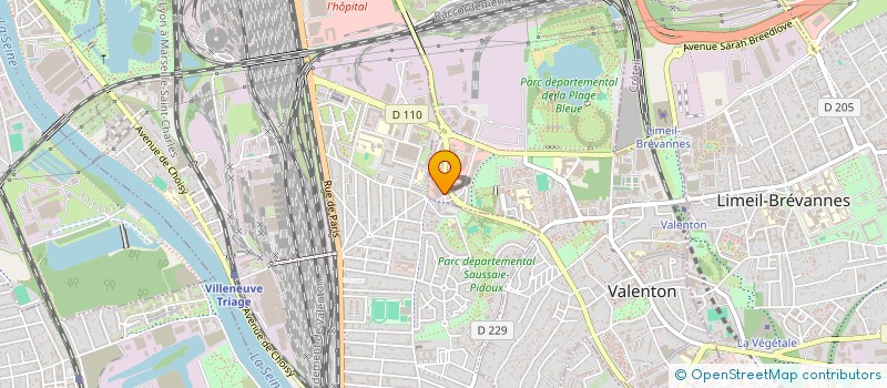 localisation de l'entreprise BAK à VALENTON