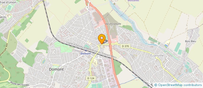 localisation de l'entreprise BAK à EZANVILLE