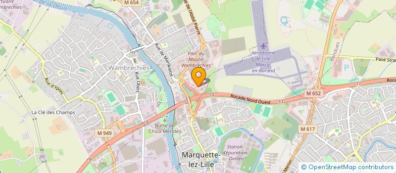 localisation de l'entreprise BAK à WAMBRECHIES
