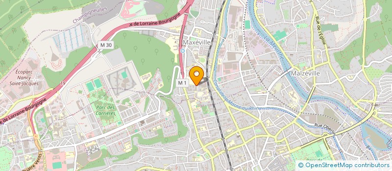 localisation de l'entreprise BAK  MAXEVILLE