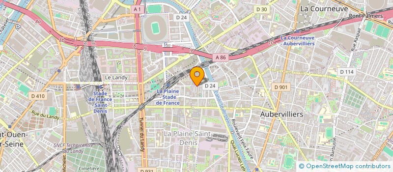 localisation de l'entreprise BAK  PARIS