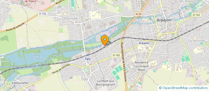 localisation de l'entreprise BAK DRIVE PRESTIGE  EGLY