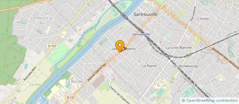 localisation de l'entreprise BAK ELECTROMENAGERS à SARTROUVILLE