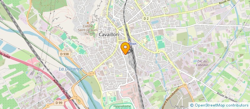 localisation de l'entreprise BAK GYM  CAVAILLON