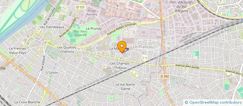 localisation de l'entreprise BAK MULTI - SERVICES (BMS)  SARTROUVILLE