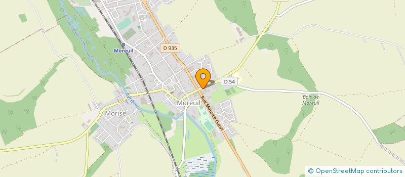 localisation de l'entreprise BAK Z DISTRIBUTION  MOREUIL