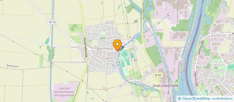 localisation de l'entreprise BAK9  BIESHEIM