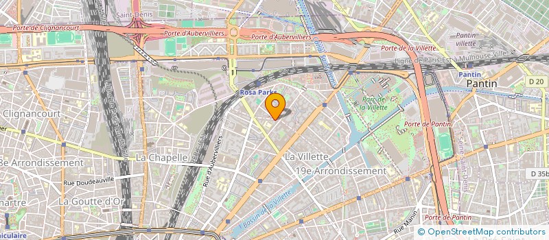 localisation de l'entreprise BAKA DECO S.A.S.U.  PARIS