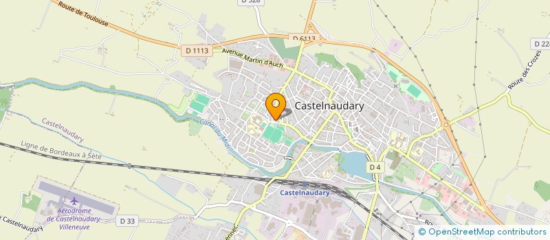localisation de l'entreprise BAKACAI à CASTELNAUDARY