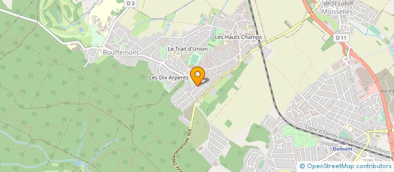 localisation de l'entreprise BAKALAO PRODUCTO à BOUFFEMONT