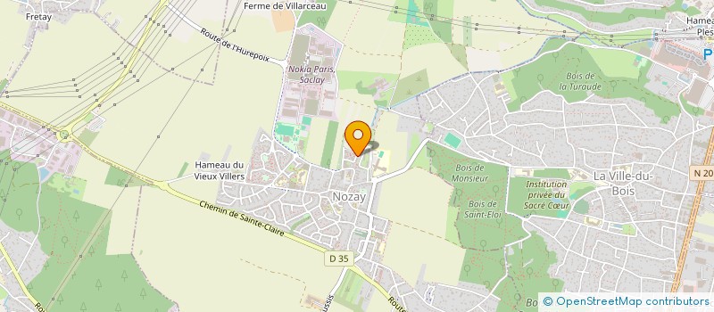 localisation de l'entreprise BAKALITEL  NOZAY