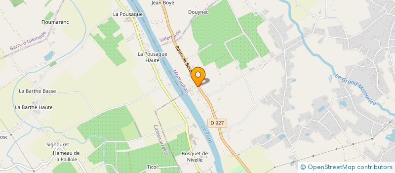 localisation de l'entreprise BAKARRA EVENEMENTS  MONTAUBAN