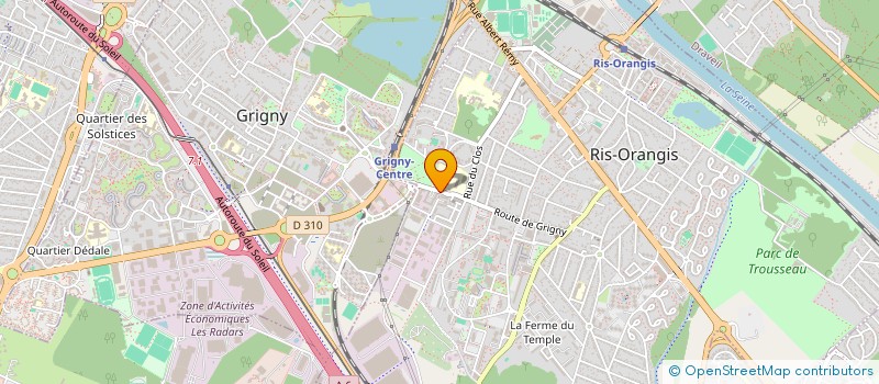 localisation de l'entreprise BAKEKOLO TRANSPORTS à RIS-ORANGIS