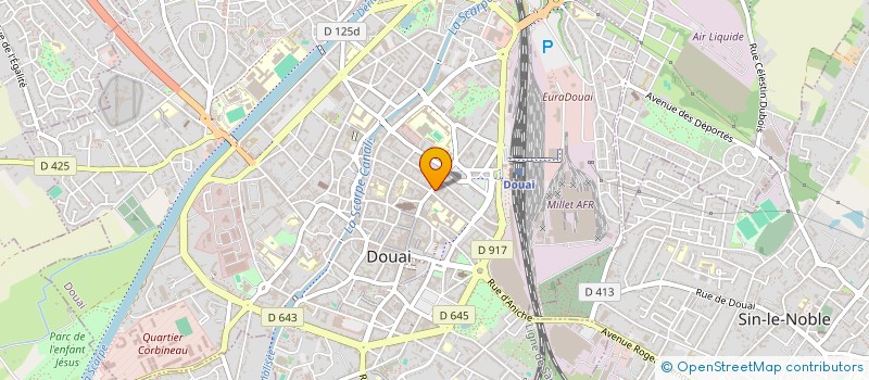 localisation de l'entreprise BAKER STREET COFFEE à DOUAI