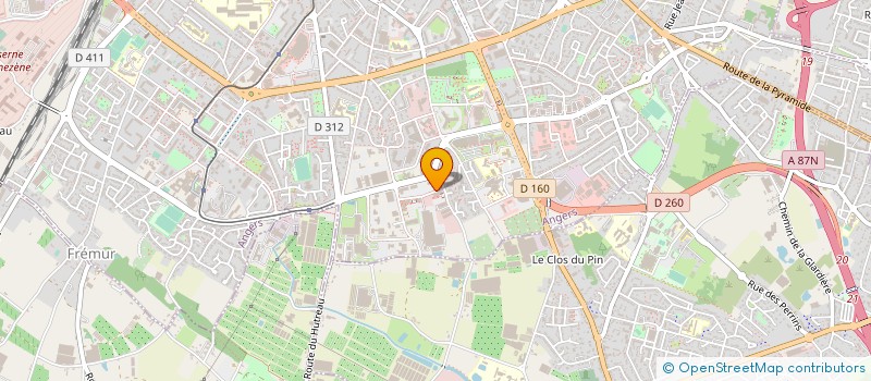localisation de l'entreprise BAKER TILLY STREGO à ANGERS