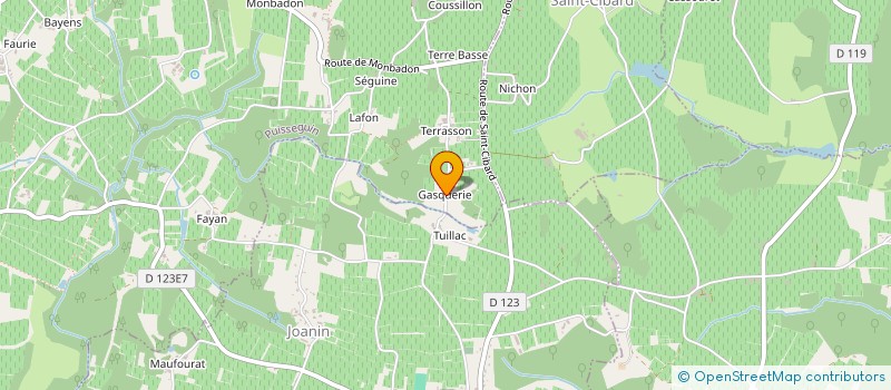 localisation de l'entreprise BAKERWOOD  PUISSEGUIN