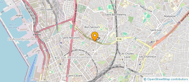 localisation de l'entreprise BAKERY CHENINA à MARSEILLE