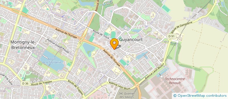 localisation de l'entreprise BAKERY EXPERTS  PARIS