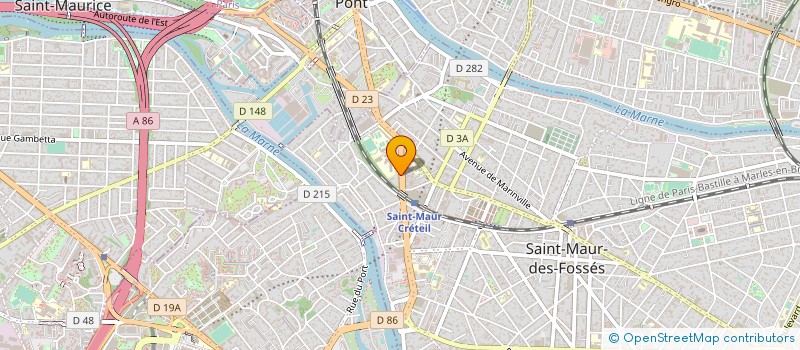 localisation de l'entreprise BAKERY SOFYIA à SAINT-MAUR-DES-FOSSES