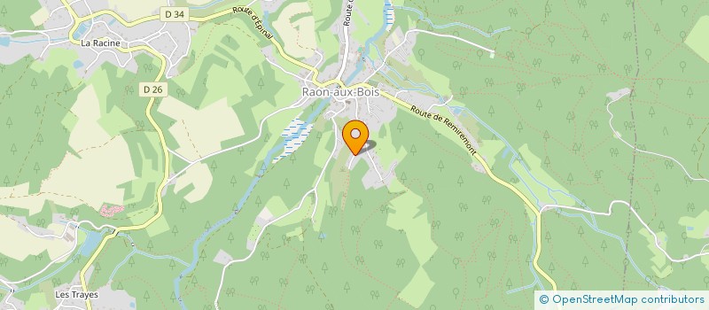 localisation de l'entreprise BAKHEETA  RAON-AUX-BOIS