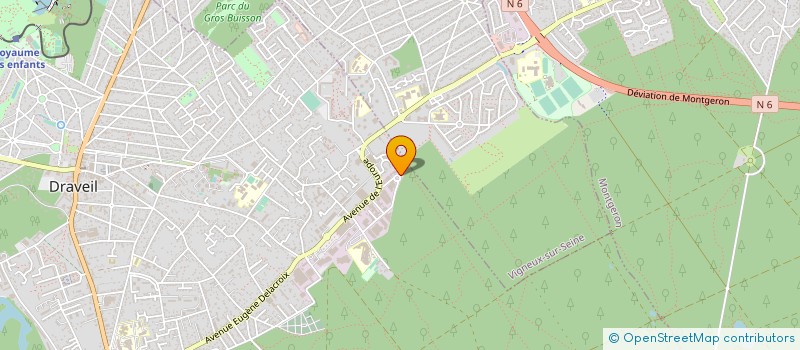 localisation de l'entreprise BAKHOUNOU EN MARCHE FRANCE (B.E.M.F.) à DRAVEIL