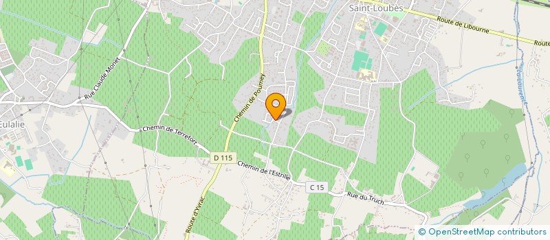 localisation de l'entreprise BAKHTIAR  SAINT-LOUBES