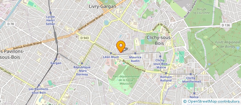 localisation de l'entreprise BAKI à LIVRY-GARGAN