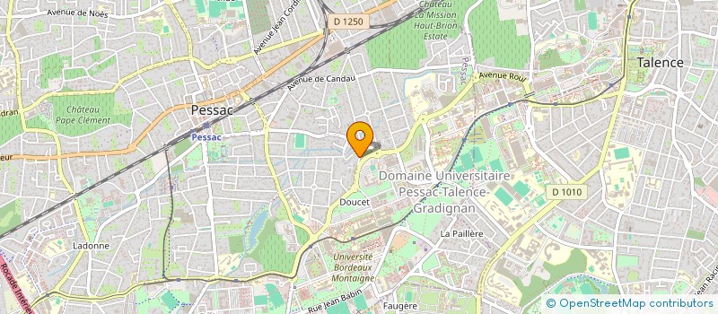 localisation de l'entreprise BAKI  PESSAC