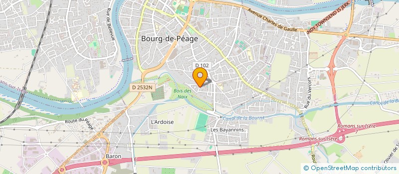 localisation de l'entreprise BAKI à BOURG-DE-PEAGE