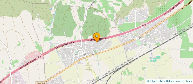 localisation de l'entreprise BAKI  SAINT-GERVASY