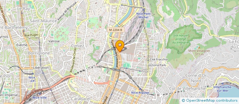 localisation de l'entreprise BAKI ECHAFAUDAGE à NICE