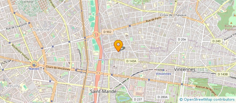 localisation de l'entreprise BAKIA  MONTREUIL